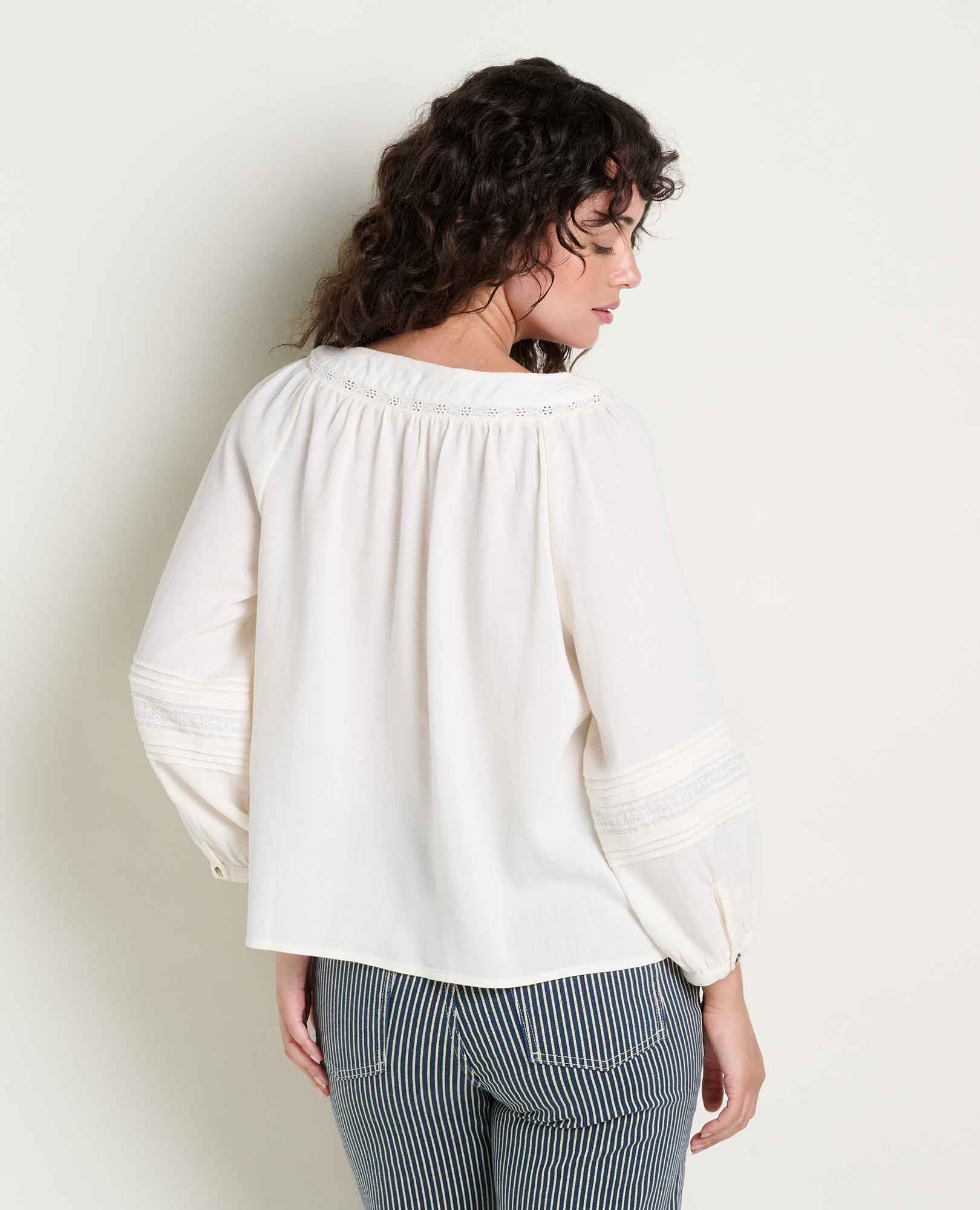 Manzana Peasant Long Sleeve Shirt