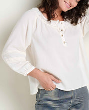 Manzana Peasant Long Sleeve Shirt