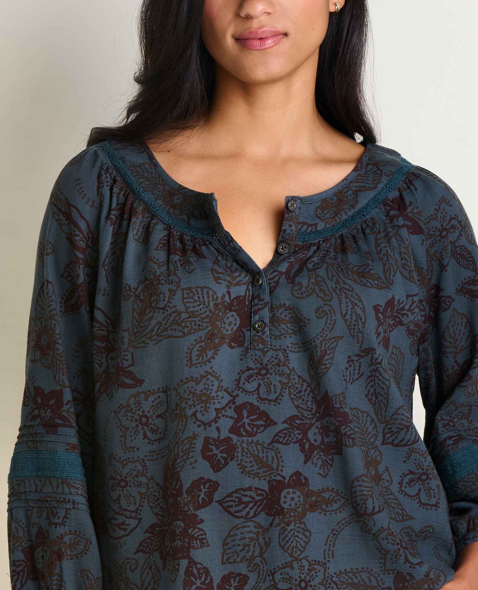 Manzana Peasant Long Sleeve Shirt