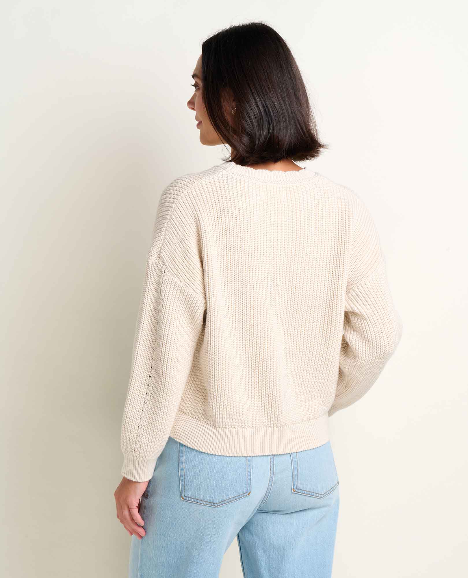 Bianca Shaker Crew Sweater