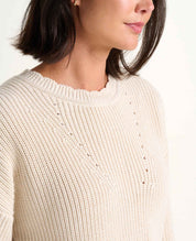 Bianca Shaker Crew Sweater