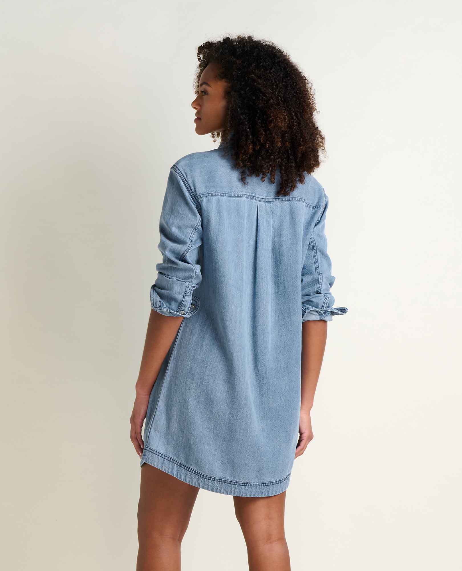 Piñon Soft Denim Popover Dress