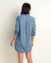 Piñon Soft Denim Popover Dress