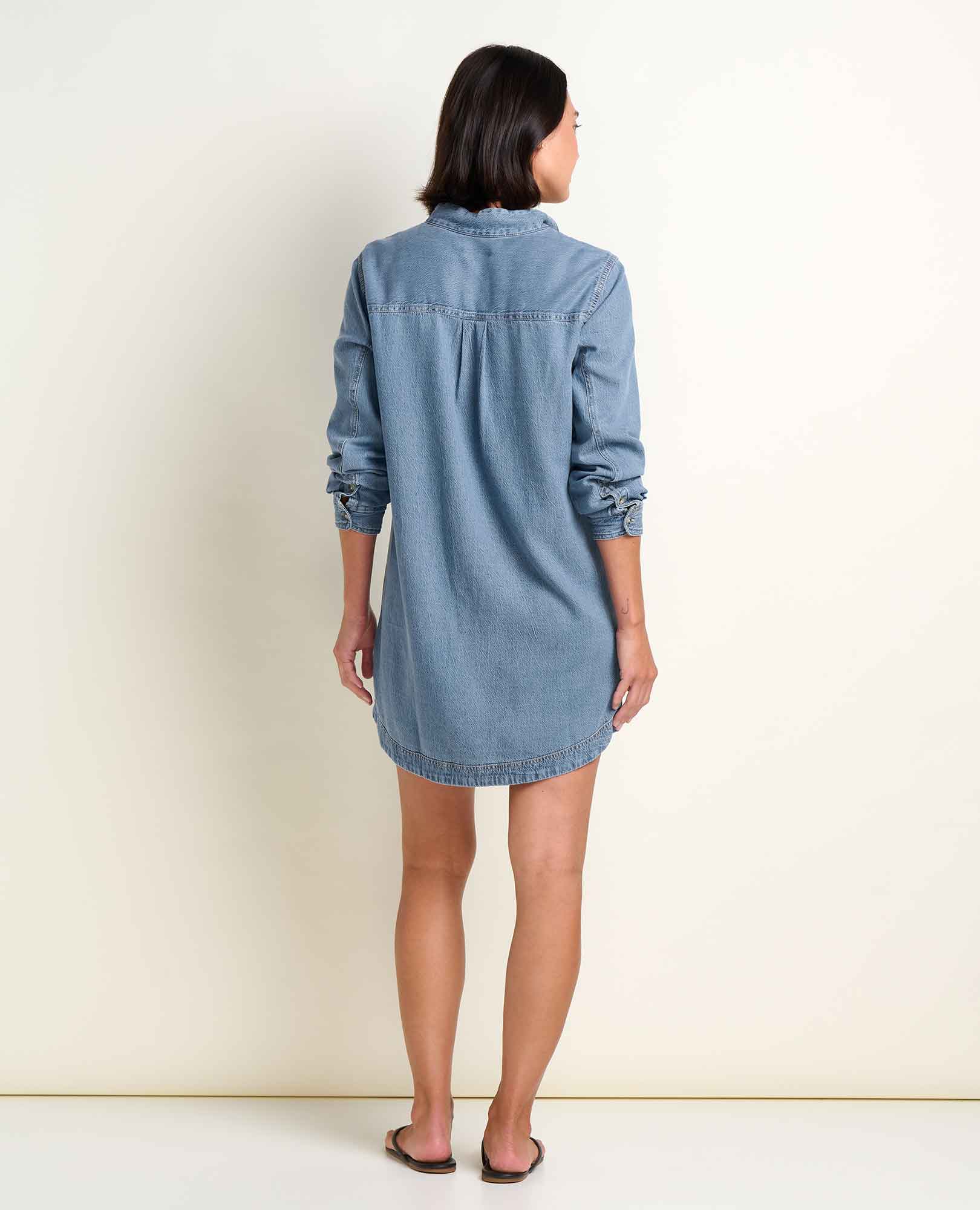 Piñon Soft Denim Popover Dress