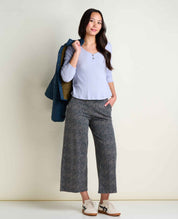 Foothill Pointelle Henley Tee