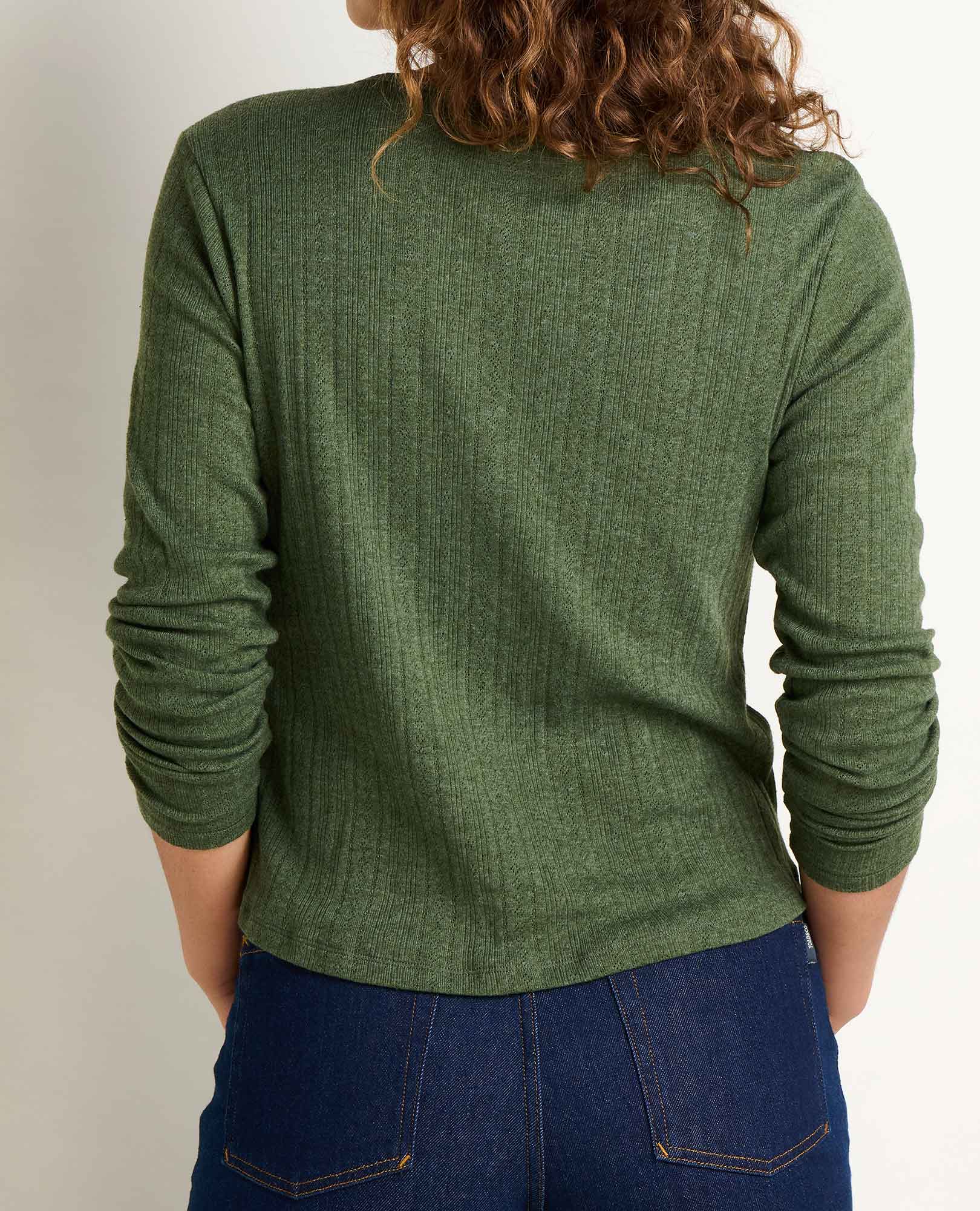 Foothill Pointelle Henley Tee