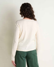 Foothill Pointelle Henley Tee