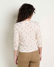 Foothill Pointelle Henley Tee