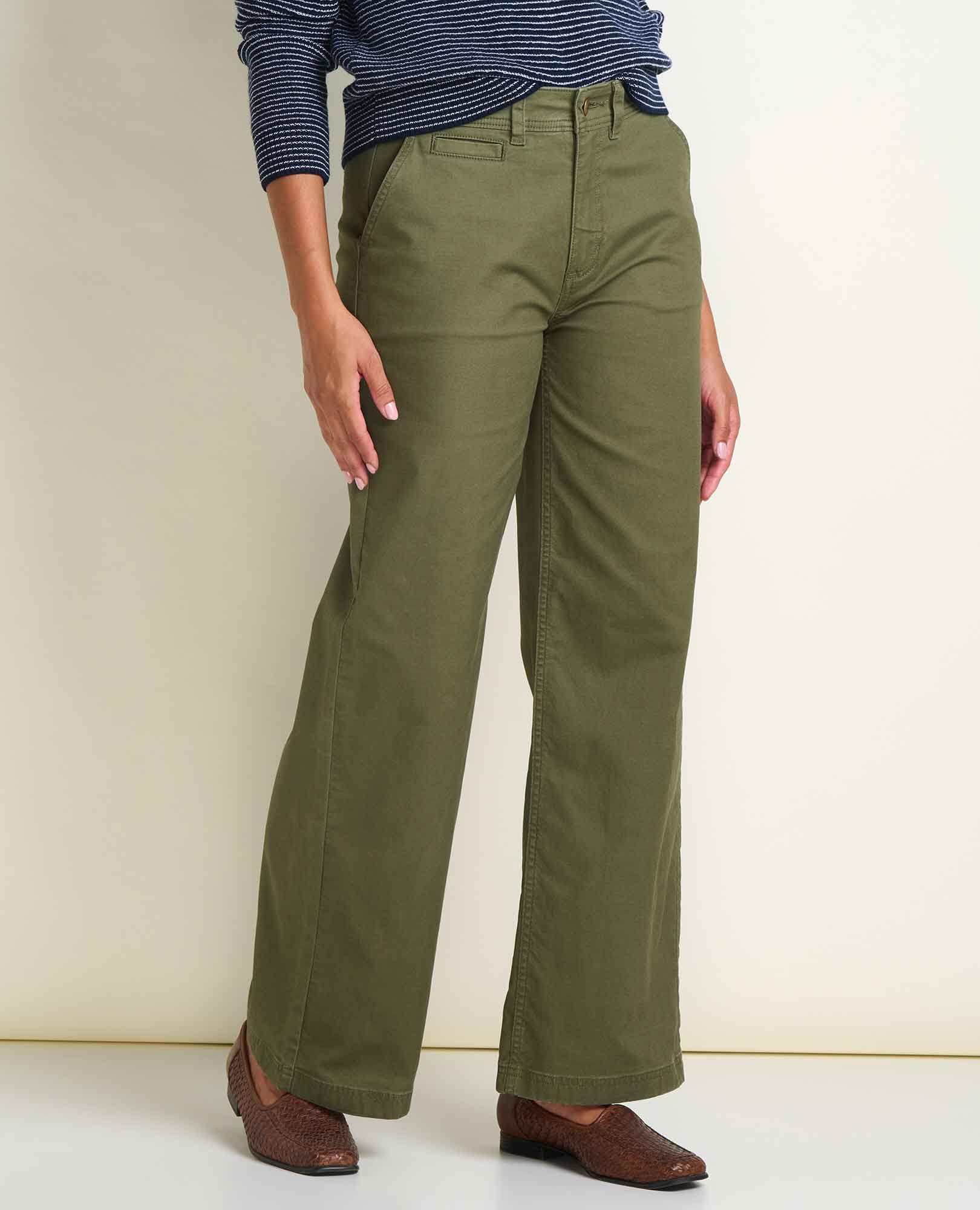 Earthworks Wide Leg Chino