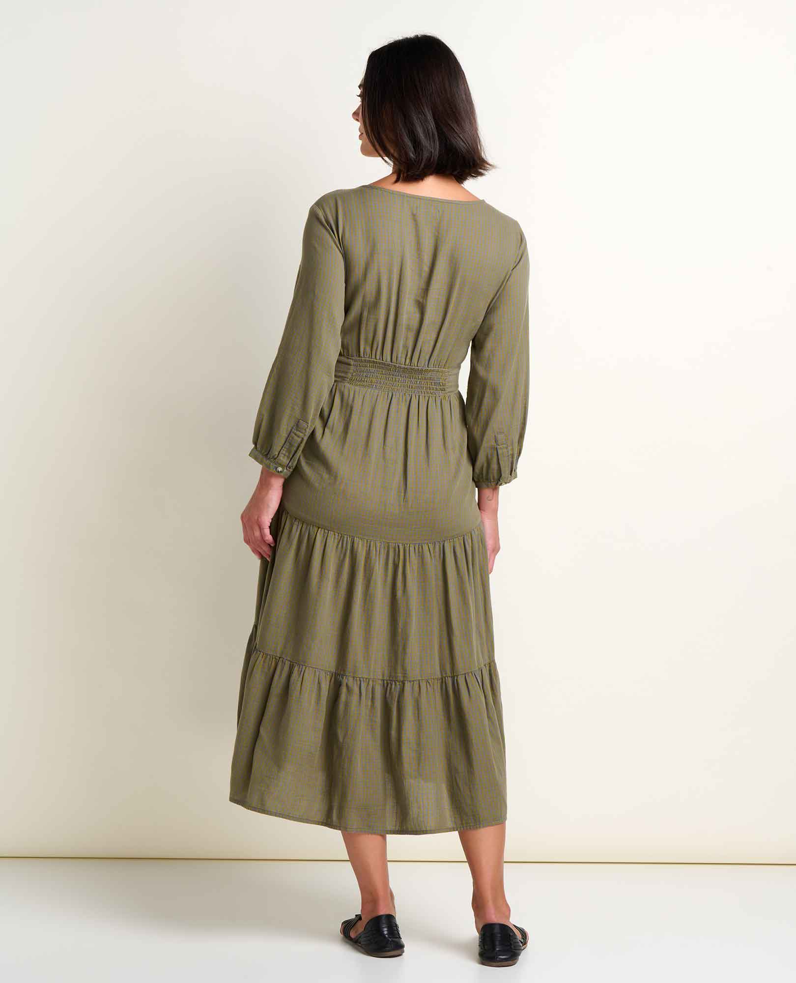 Manzana Tiered Midi Dress
