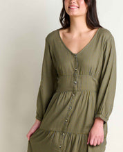Manzana Tiered Midi Dress