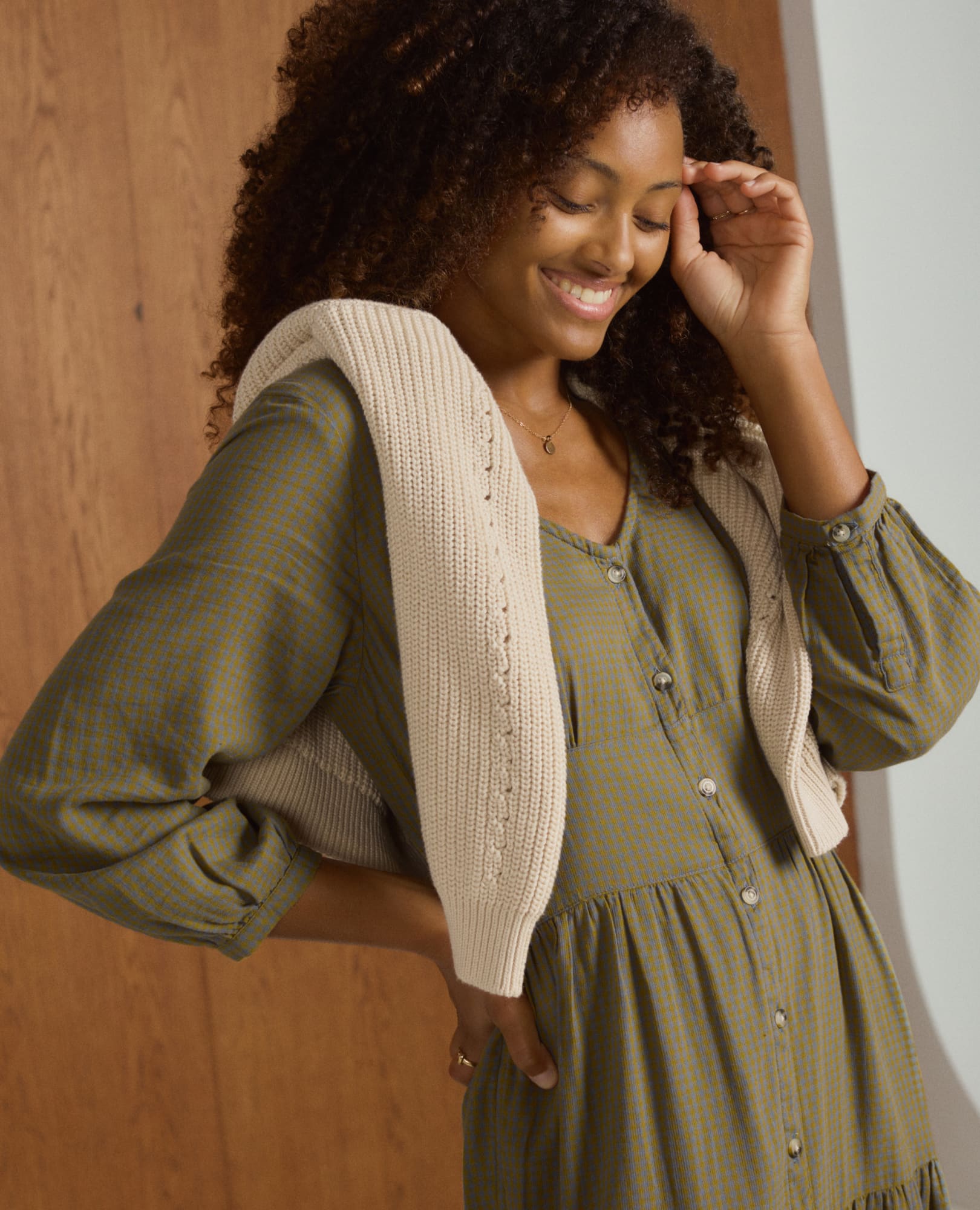 Manzana Tiered Midi Dress