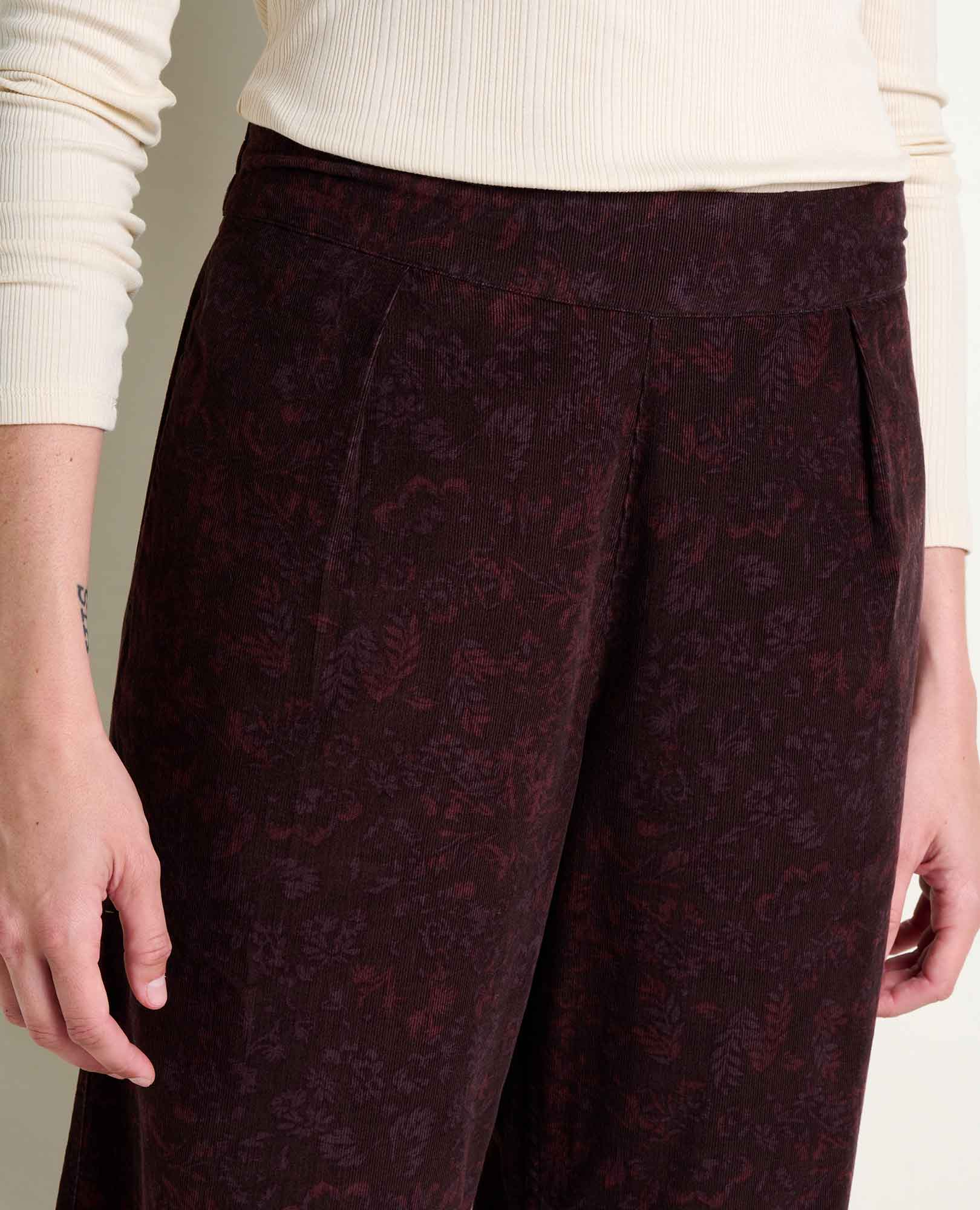 Cattail Corduroy Wide Leg Pant
