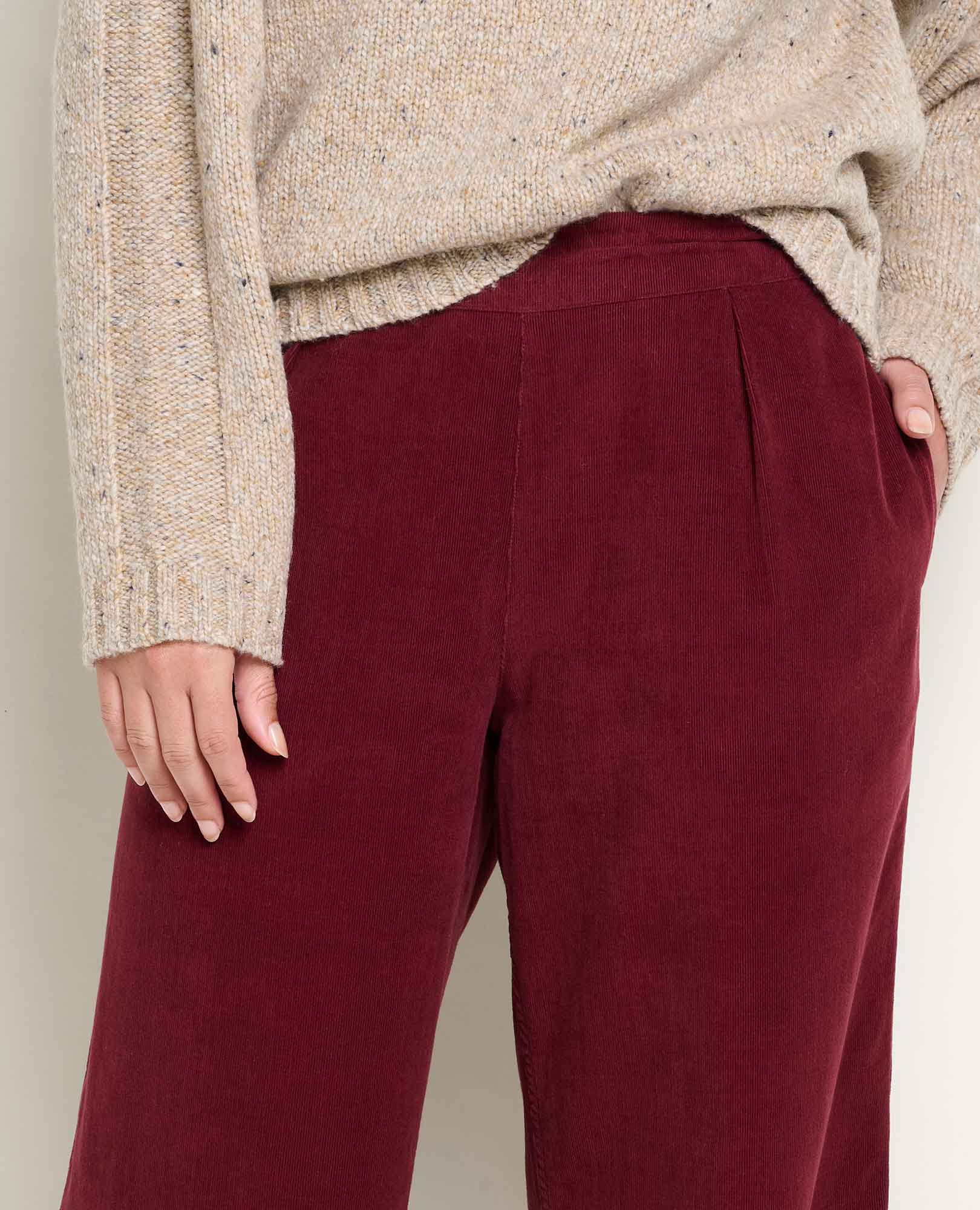 Cattail Corduroy Wide Leg Pant