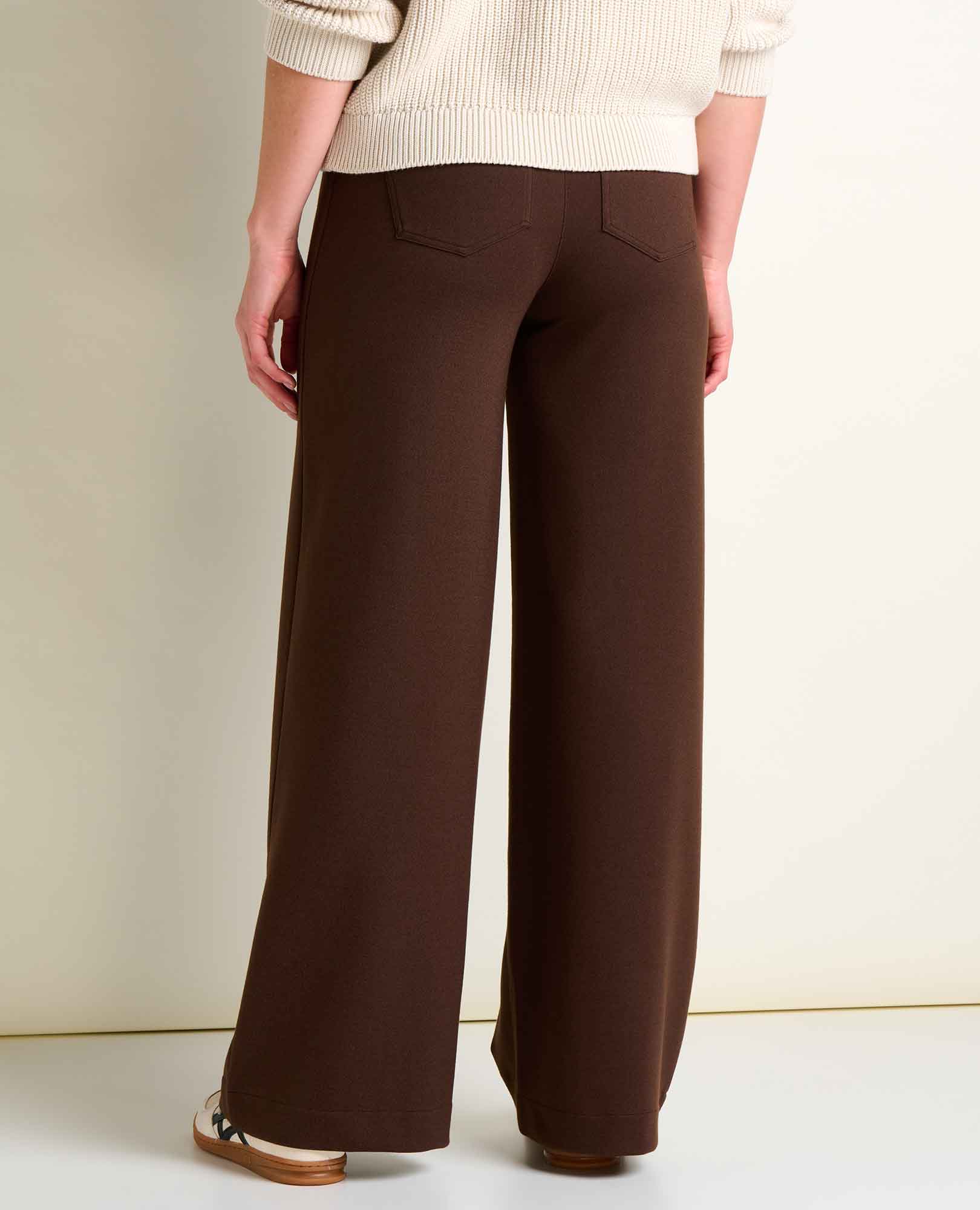 Mason St. Ponte Wide Leg Pant