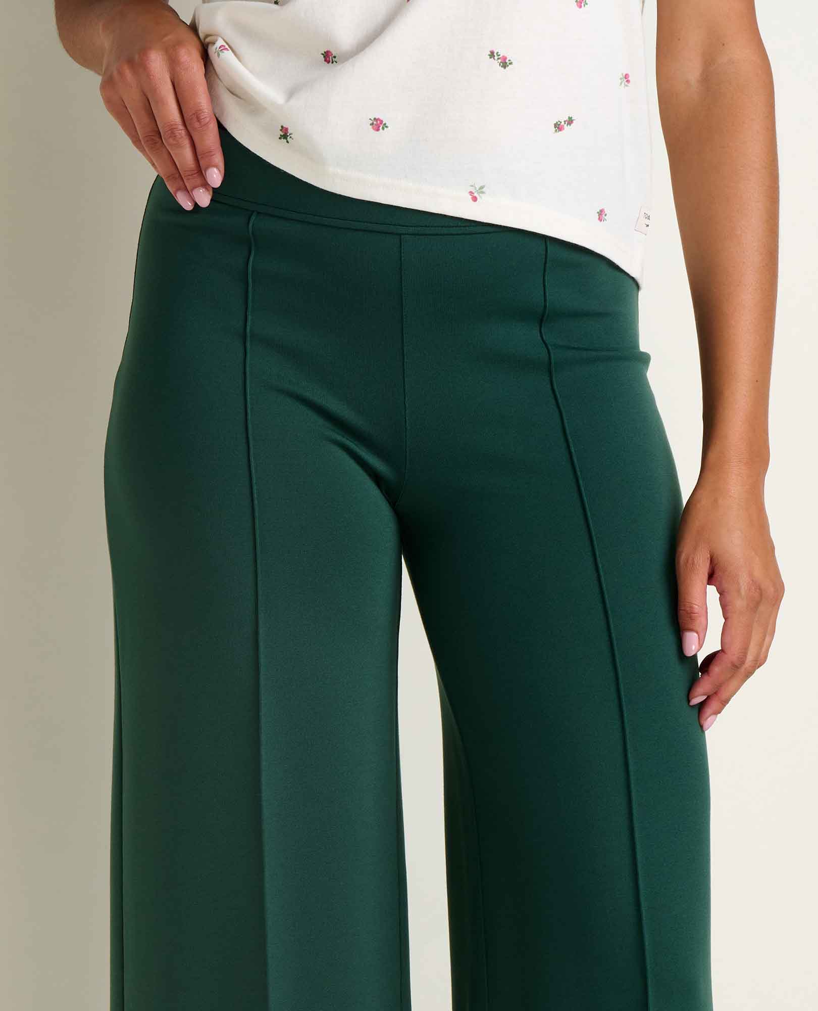 Mason St. Ponte Wide Leg Pant