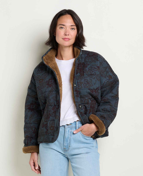 Manzana Sherpa-Lined Quilted Jacket | Toad&Co