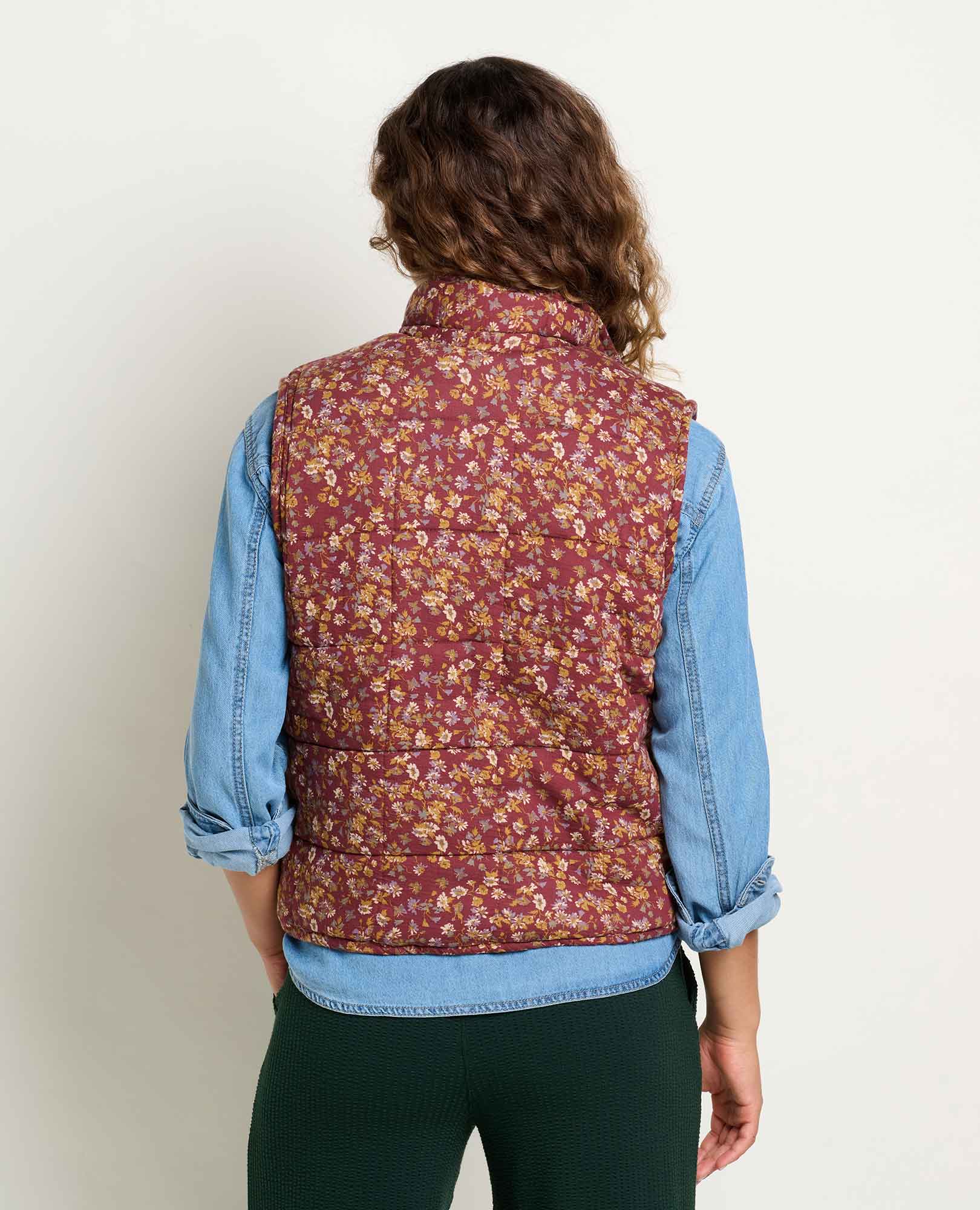 Manzana Sherpa-Lined Quilted Vest