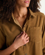 Cattail Corduroy Long Sleeve Shirt
