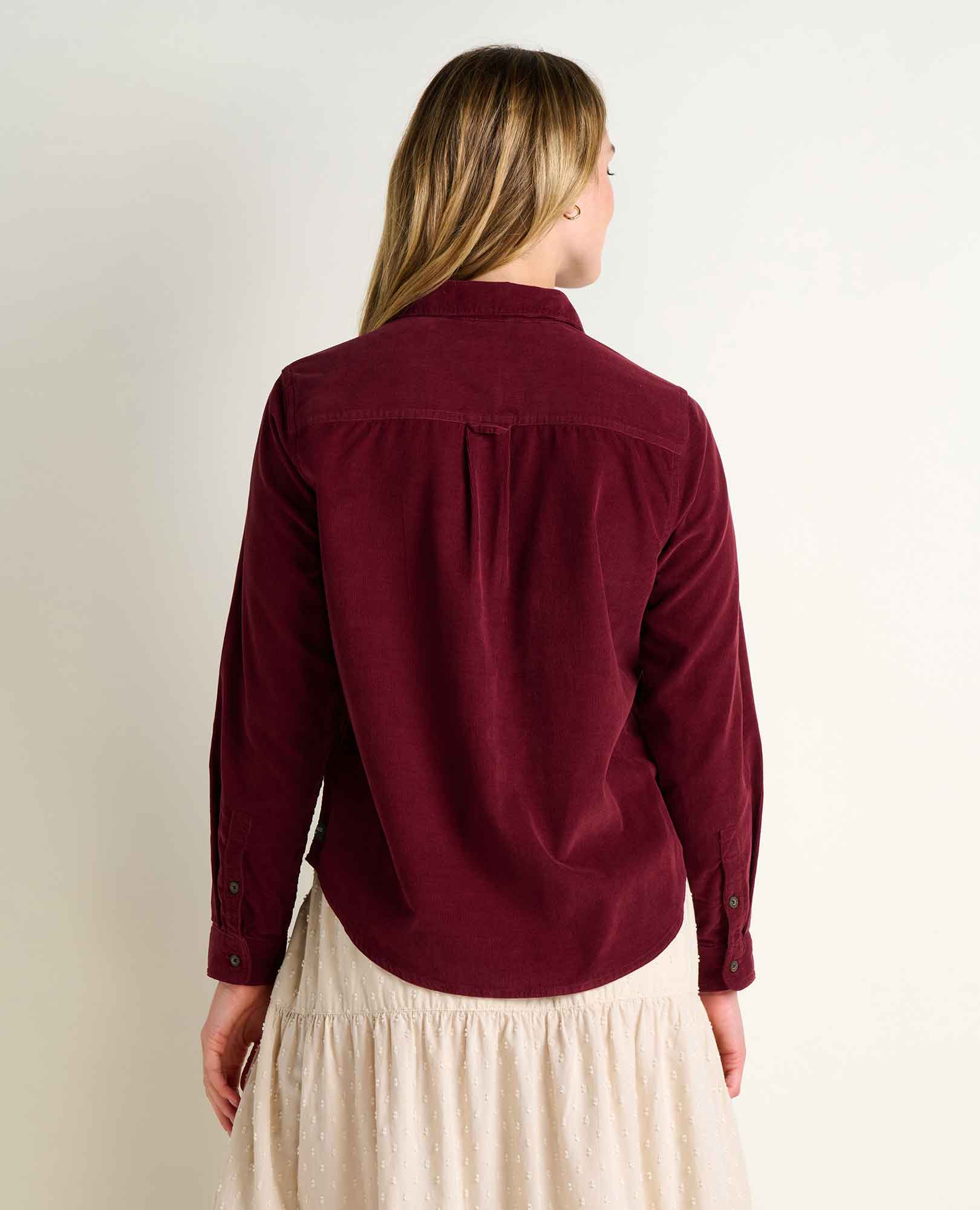 Cattail Corduroy Long Sleeve Shirt