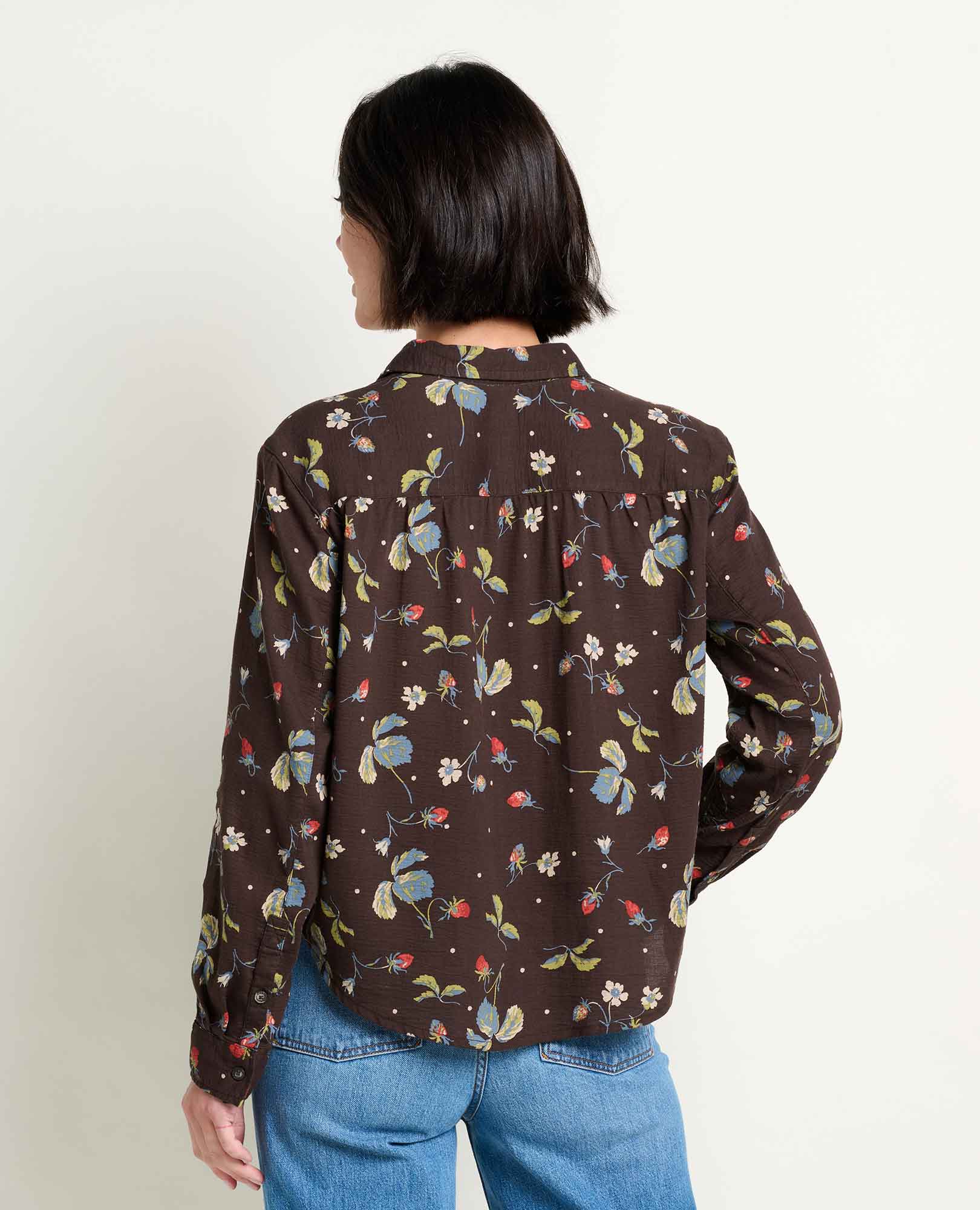 Manzana Boxy Long Sleeve Shirt