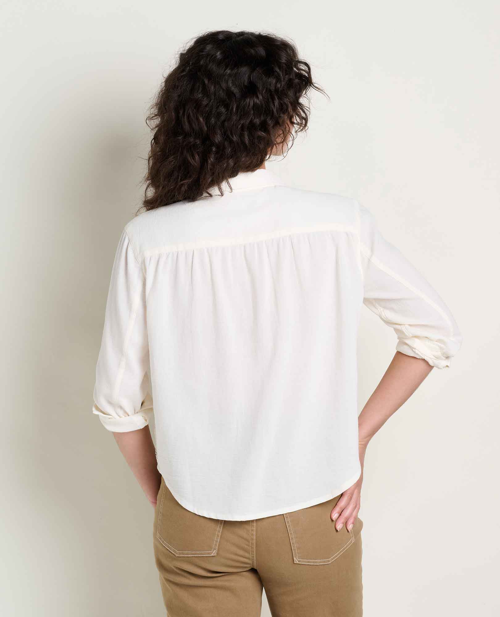 Manzana Boxy Long Sleeve Shirt