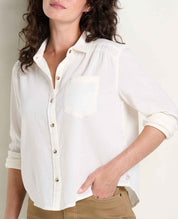 Manzana Boxy Long Sleeve Shirt