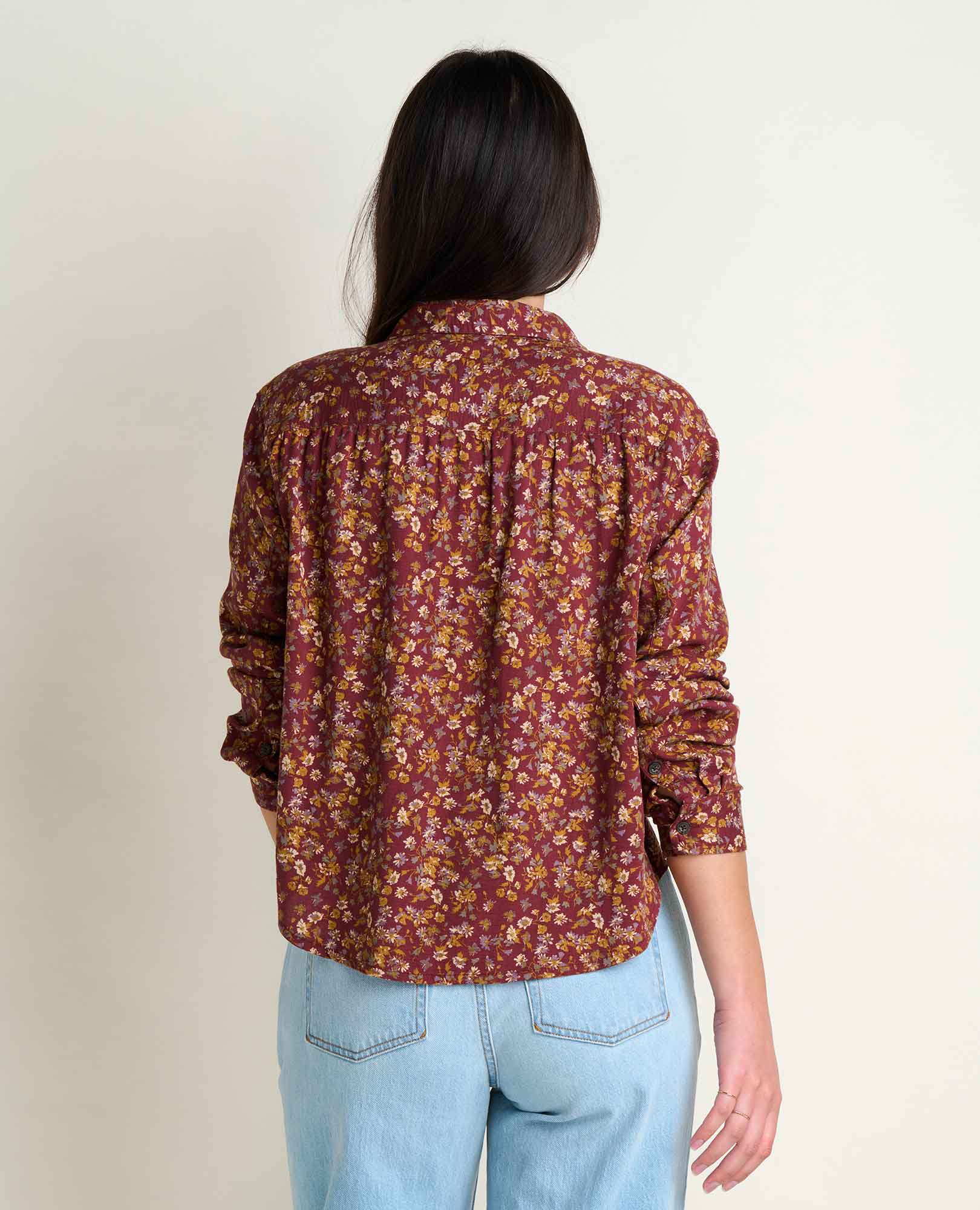 Manzana Boxy Long Sleeve Shirt