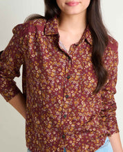 Manzana Boxy Long Sleeve Shirt