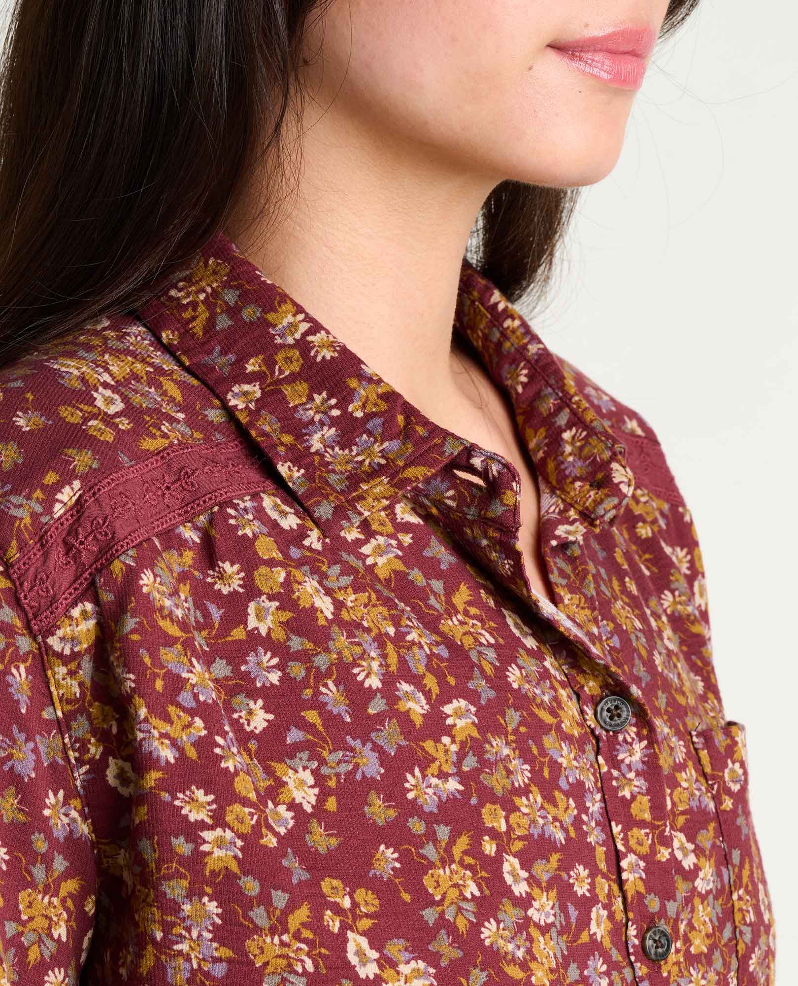 Manzana Boxy Long Sleeve Shirt