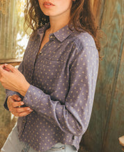 Manzana Boxy Long Sleeve Shirt