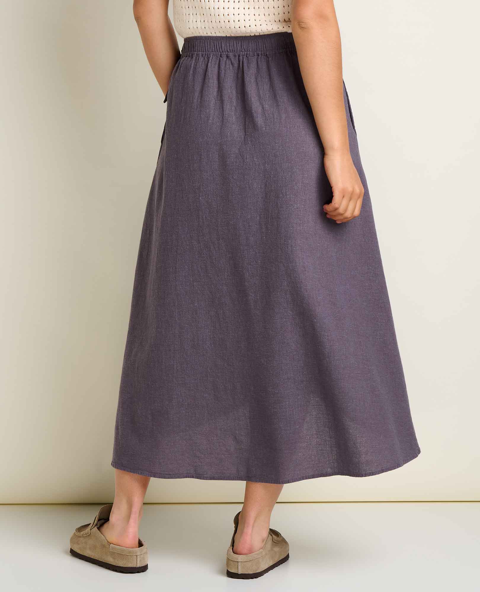 Taj Wrap Midi Skirt