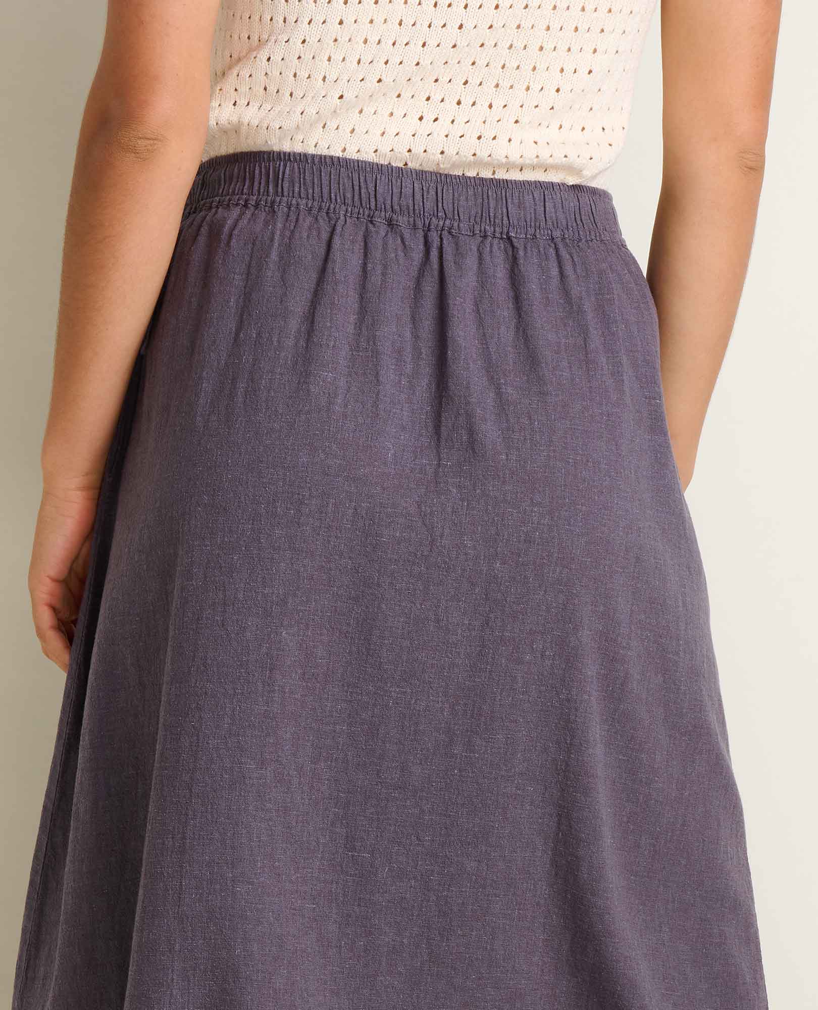 Taj Wrap Midi Skirt