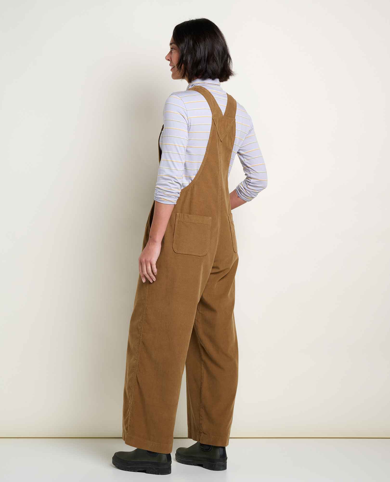 Cattail Corduroy Wide Leg Overall