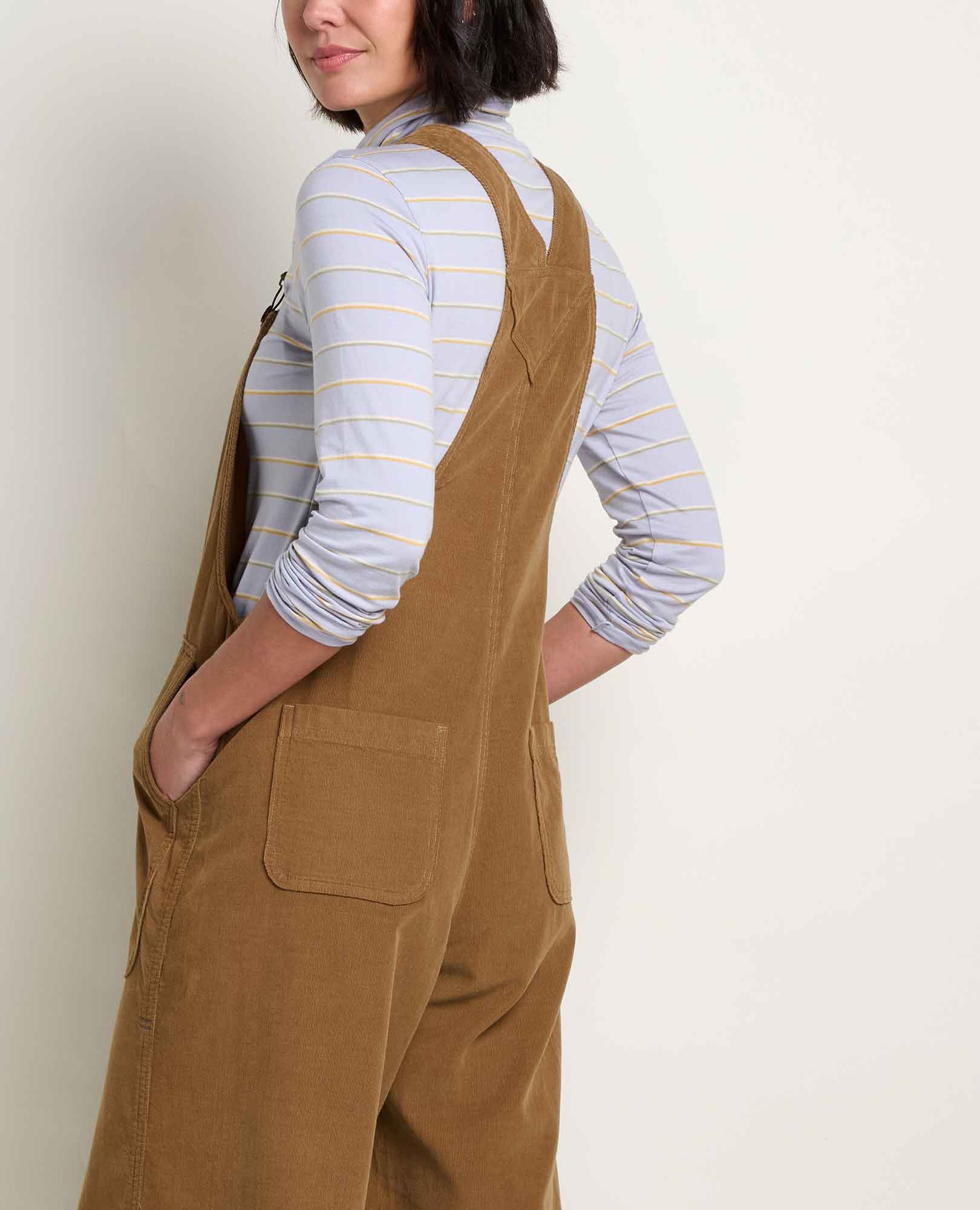 Cattail Corduroy Wide Leg Overall