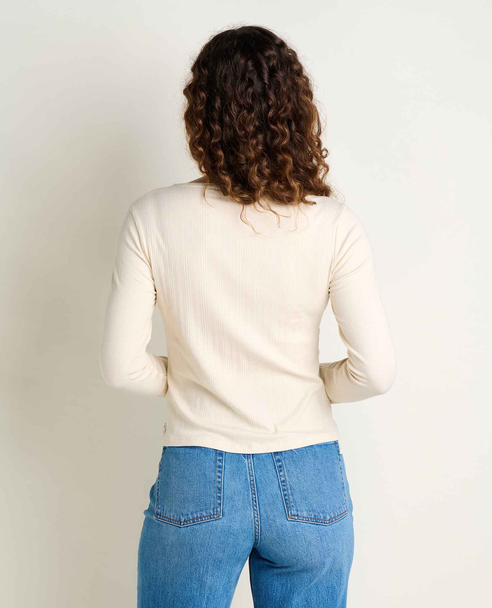 Rosalie Long Sleeve Square Neck Tee