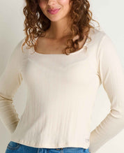 Rosalie Long Sleeve Square Neck Tee