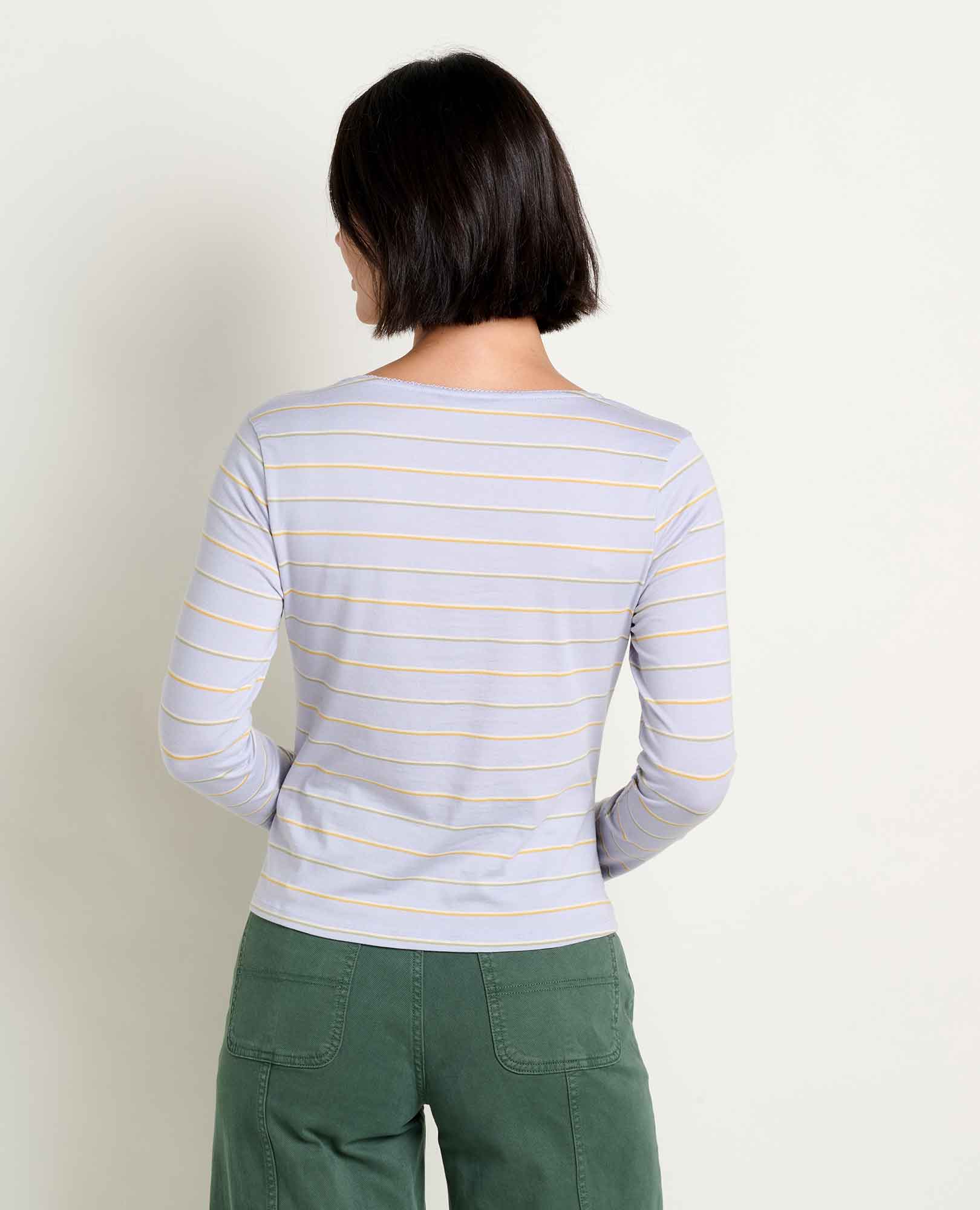 Rosalie Long Sleeve Square Neck Tee