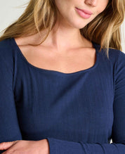 Rosalie Long Sleeve Square Neck Tee