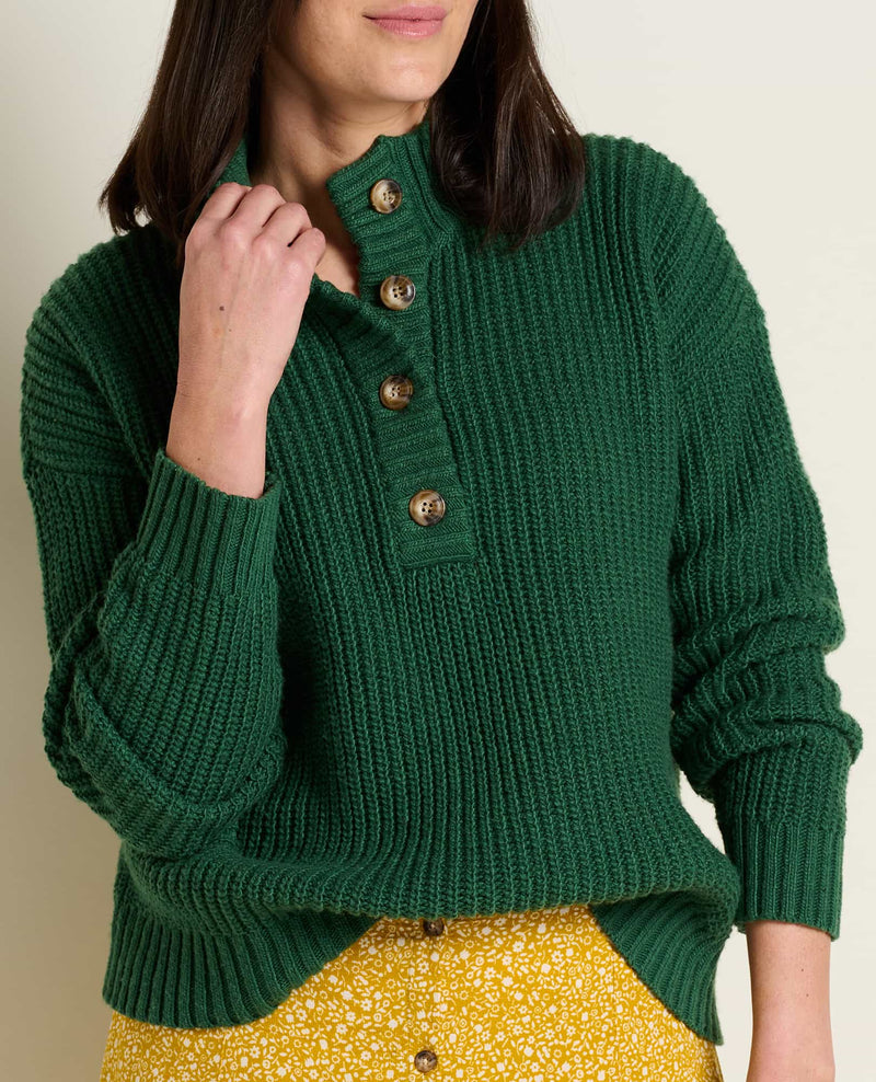 Moss Point Henley Sweater