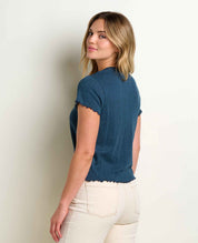 Foothill Pointelle Baby Tee