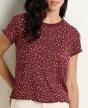 Foothill Pointelle Baby Tee