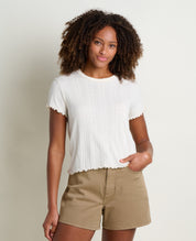 msg:Haylie is 5'8" and is wearing a size small.