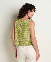Taj Hemp Button Back Tank