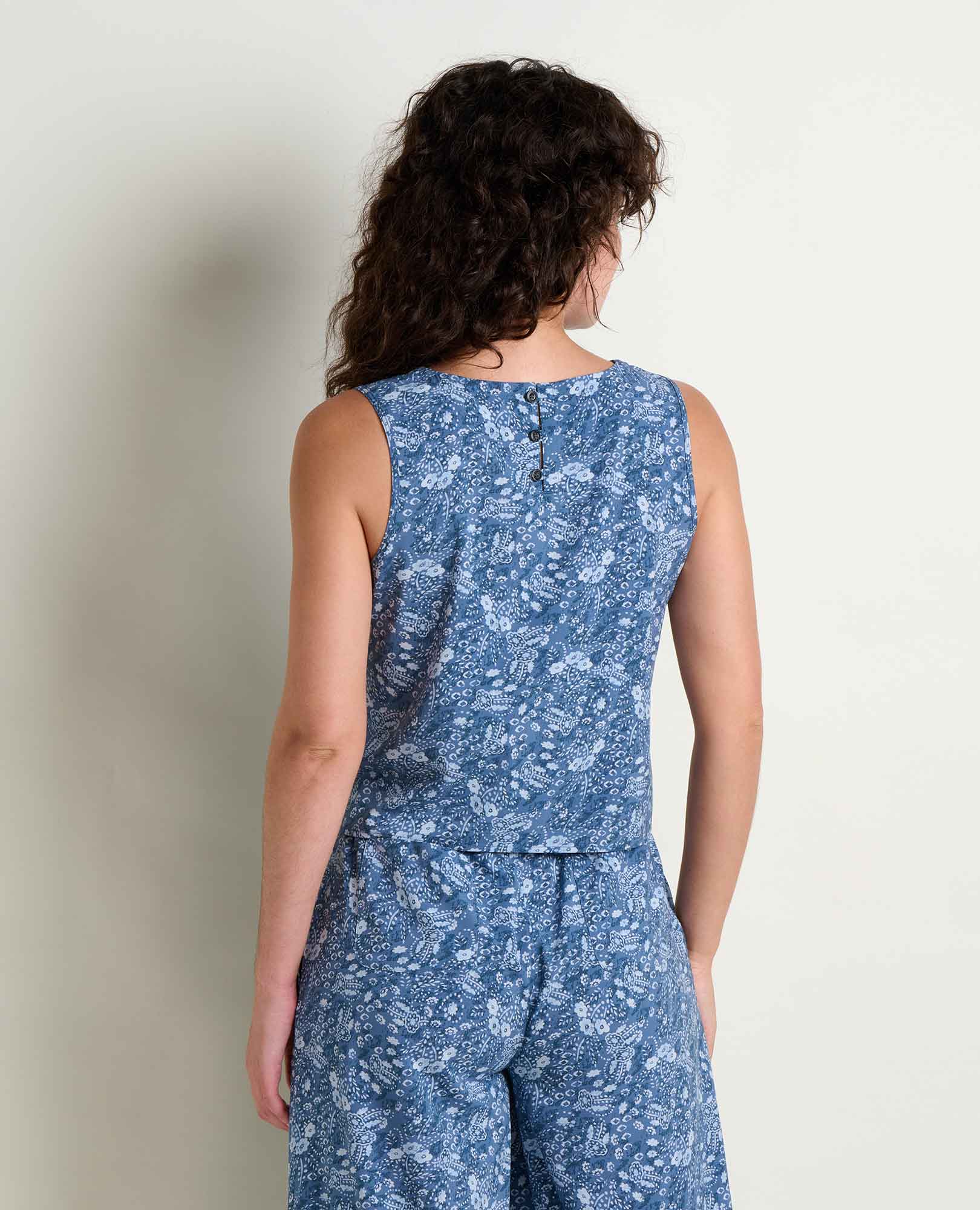 Sunkissed Button Back Tank