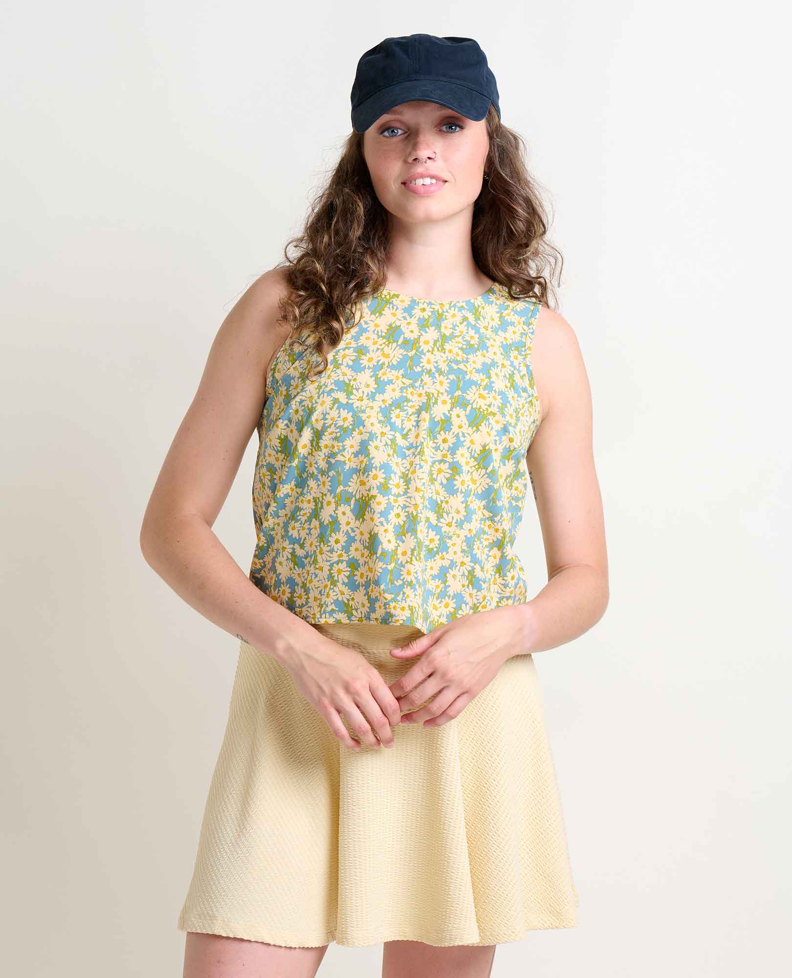 Sunkissed Button Back Tank
