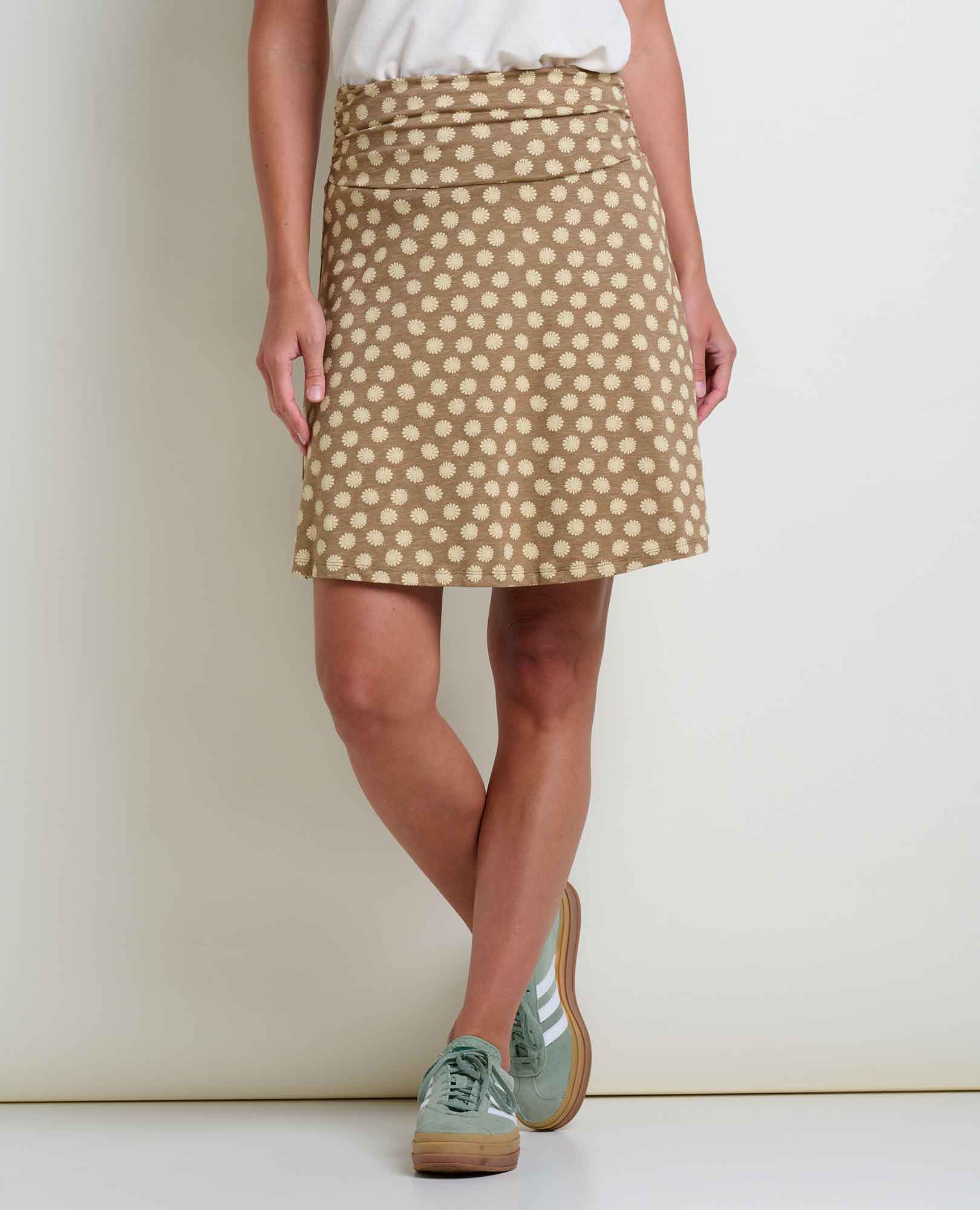 Picture of High-Waisted Flowy Mini Skirt - Women's