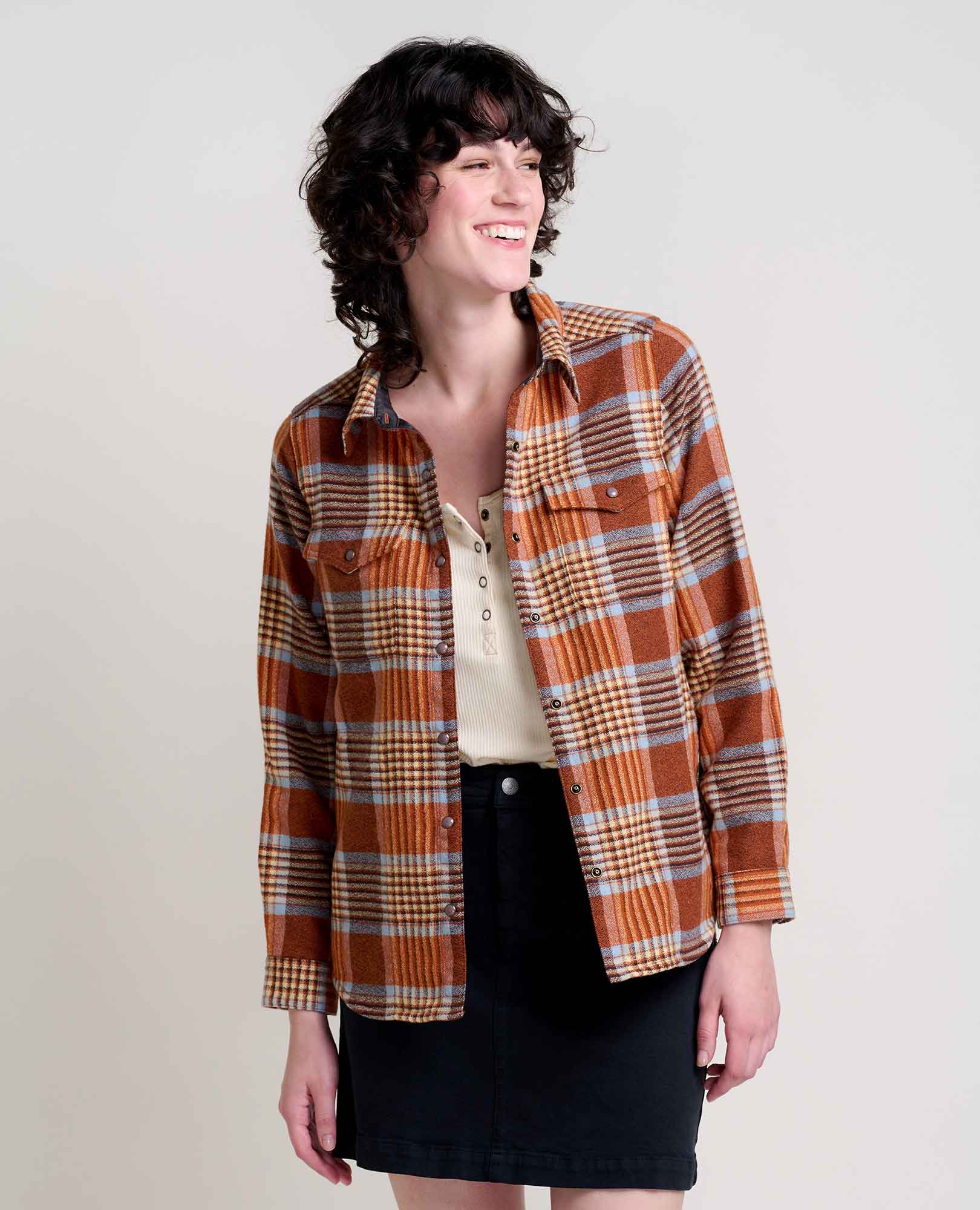Picture of Vintage-Inspired Shirt Jacket - Women's