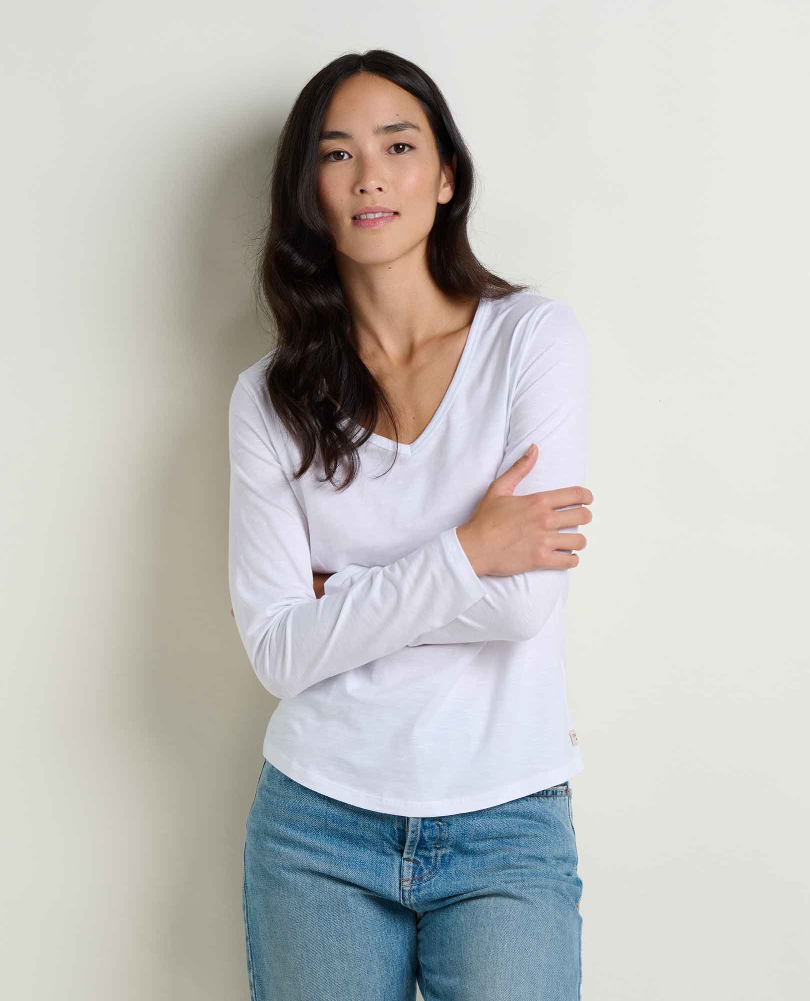 msg:Collette is 5'9 ½" and is wearing a size small.