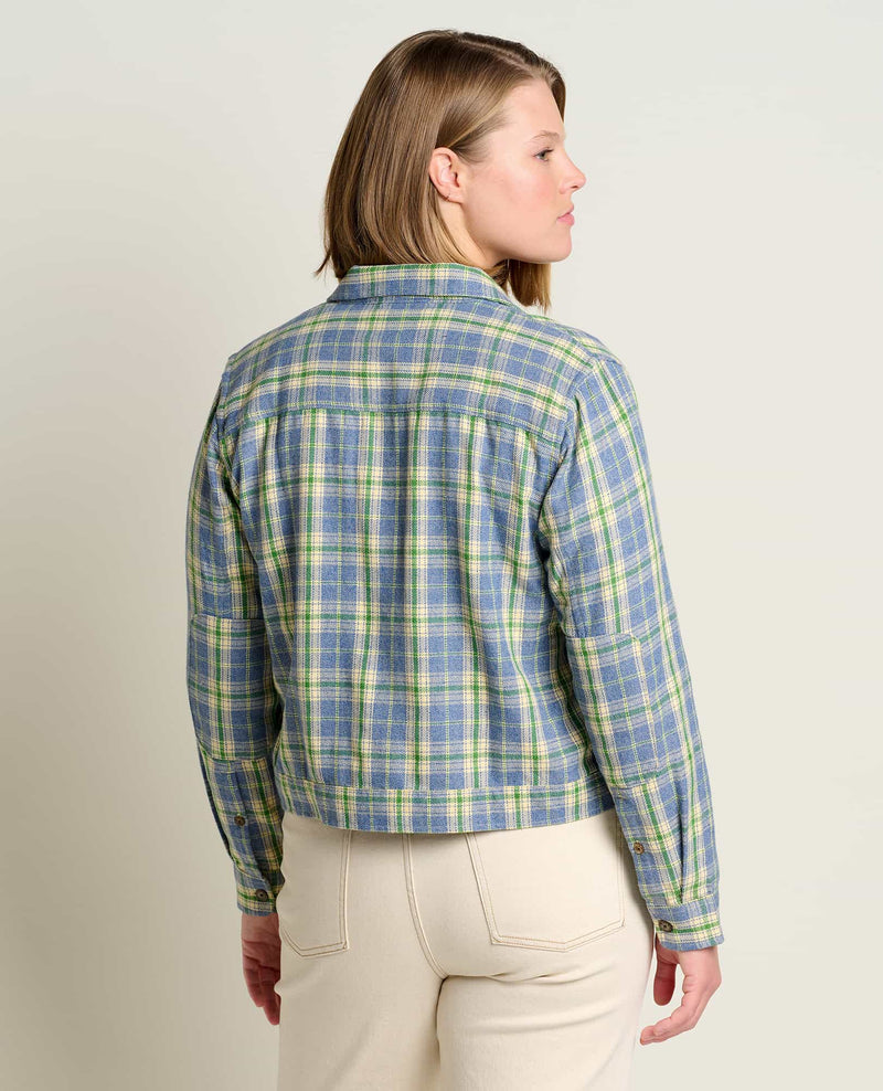 LifeHe Men's Women Plaid Flannel Shirts Colour Block Long Sleeve Button Up Shirt Jackets Oversized